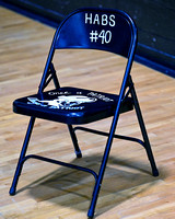 special chair always at games for Habs